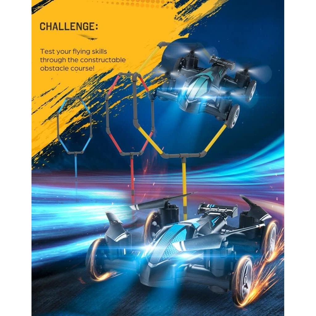 Dron RC Galvanox de Carreras con Curso de Obstáculos
