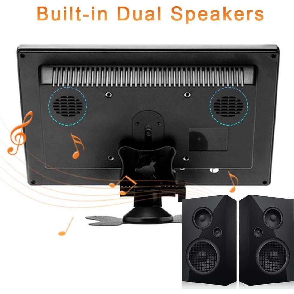 Monitor Portátil Hikity 10.1" HDMI 1024x600 con Altavoces