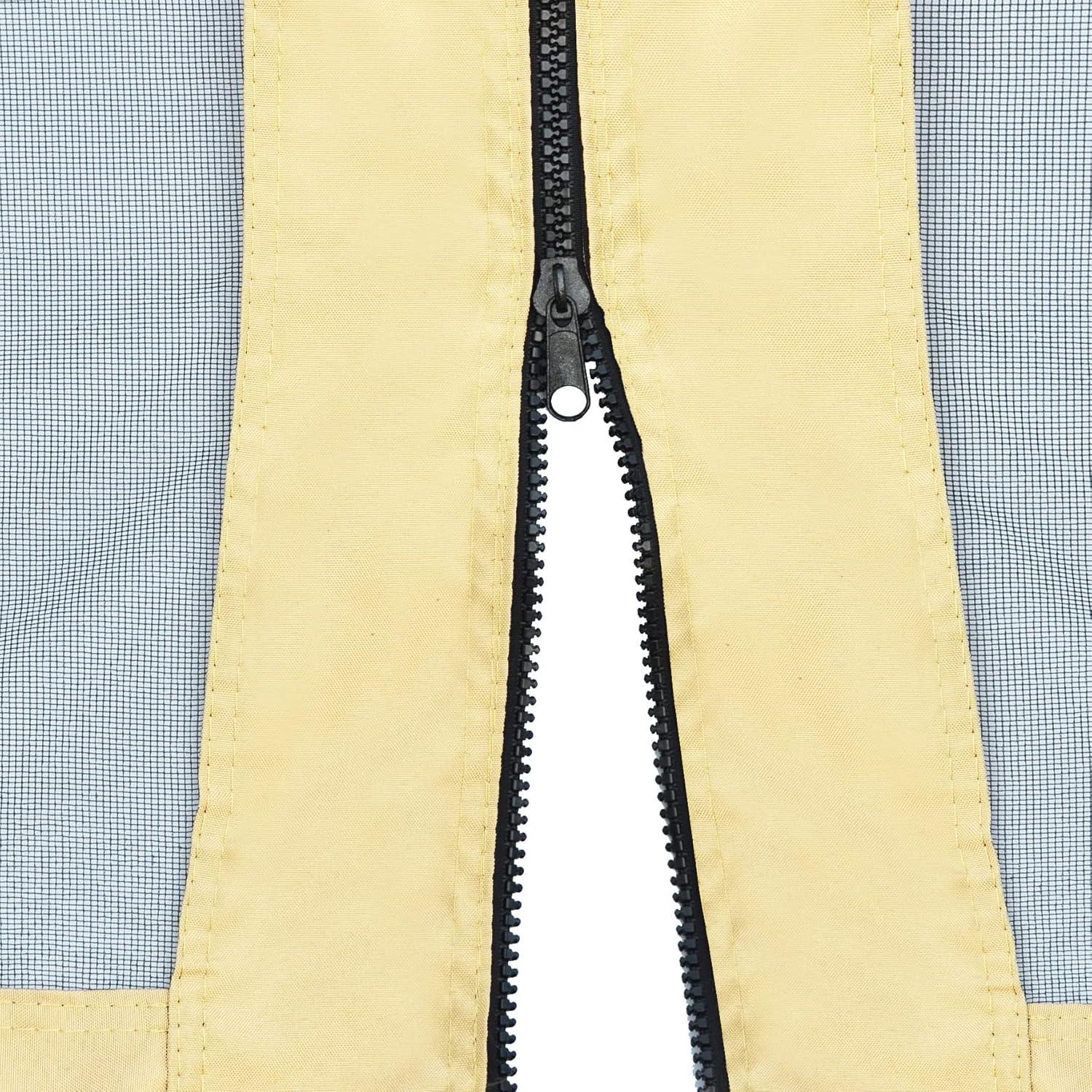 Pared Lateral de Malla Strong Camel 2.44m x 2.44m Beige