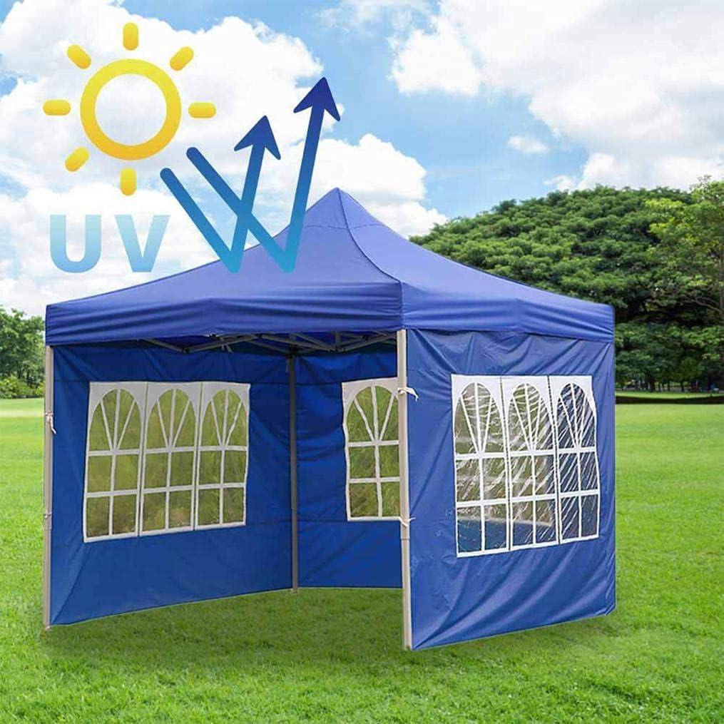 Outdoor Canopy Tent Side Wall Cover, Commercial Instant Shelter Side Cover, Heavy Duty Event Pavilion Side Cover, Portable Waterproof Canopy Folding Side Cover Only (Blue)