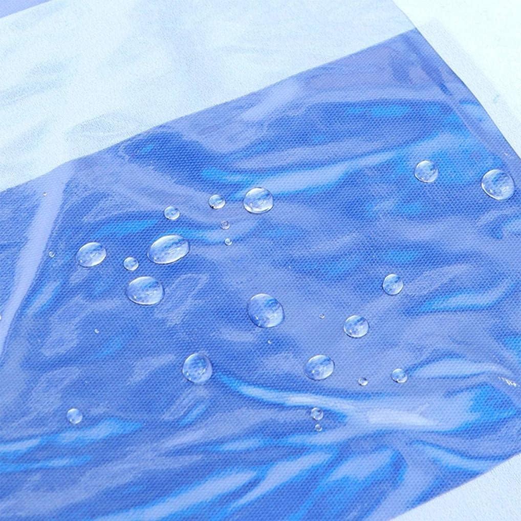 Outdoor Canopy Tent Side Wall Cover, Commercial Instant Shelter Side Cover, Heavy Duty Event Pavilion Side Cover, Portable Waterproof Canopy Folding Side Cover Only (Blue)