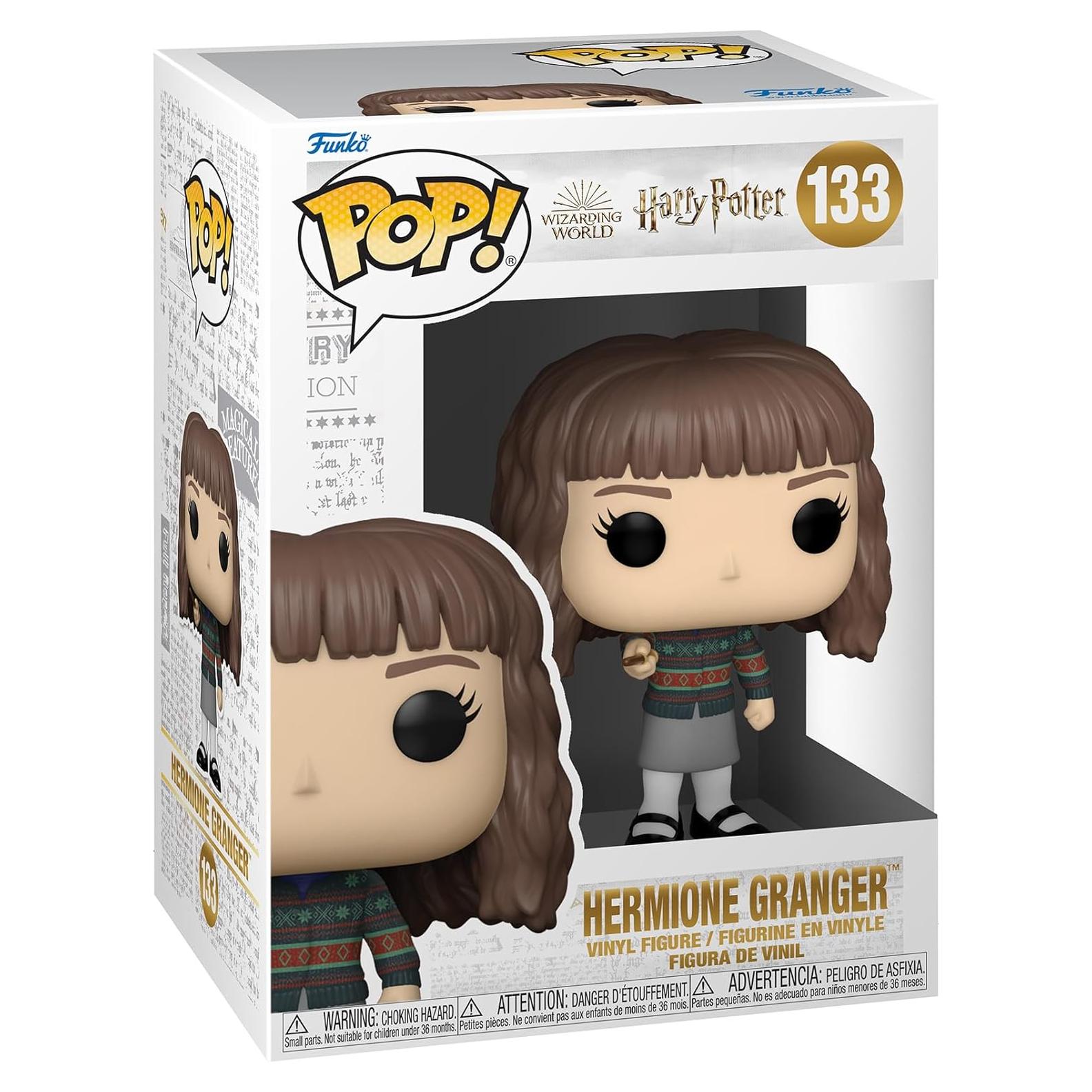 Funko Pop! Harry Potter - Hermione con Varita 9.5 cm