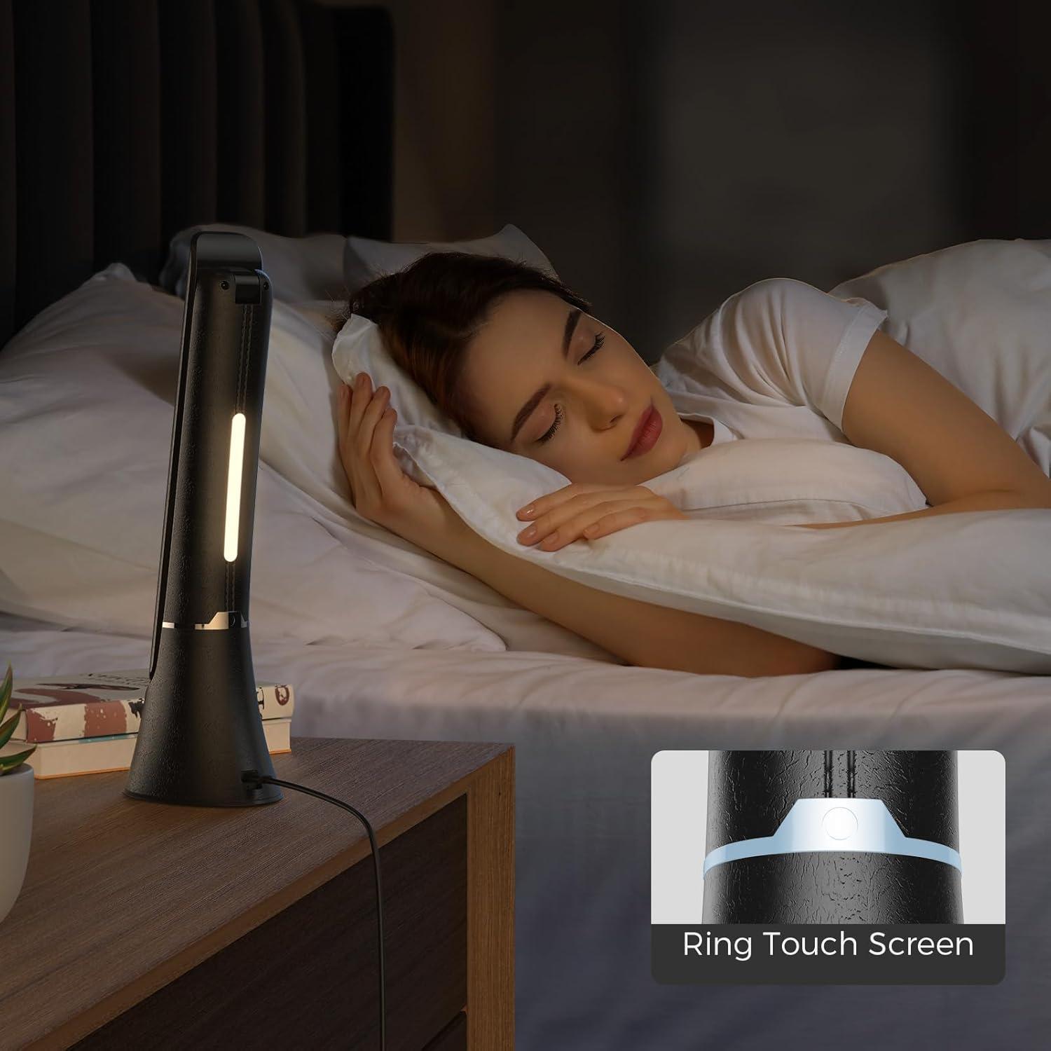 Lámpara de Terapia de Luz COTLIKE 10000 LUX LED Negra