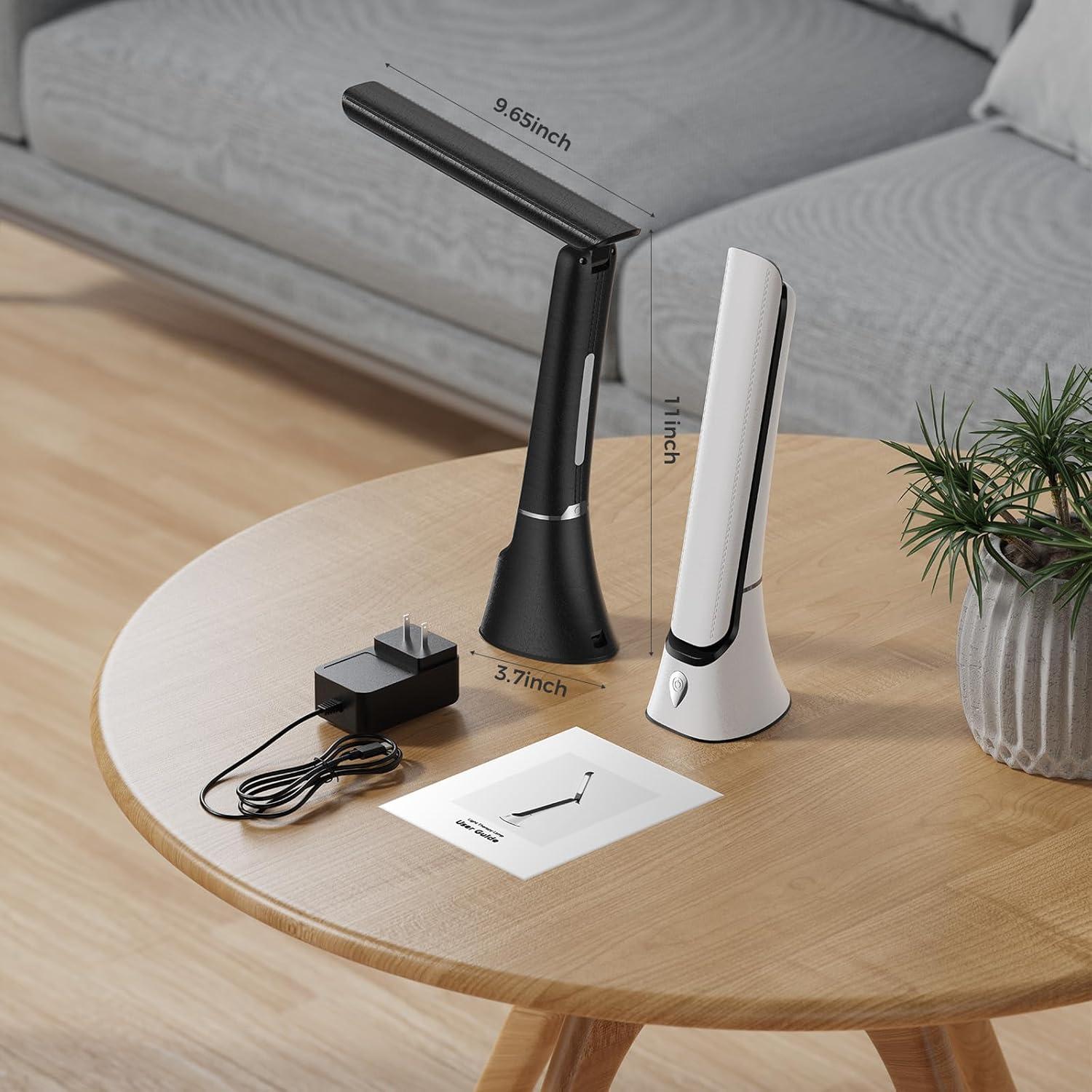 Lámpara de Terapia de Luz COTLIKE 10000 LUX LED Negra