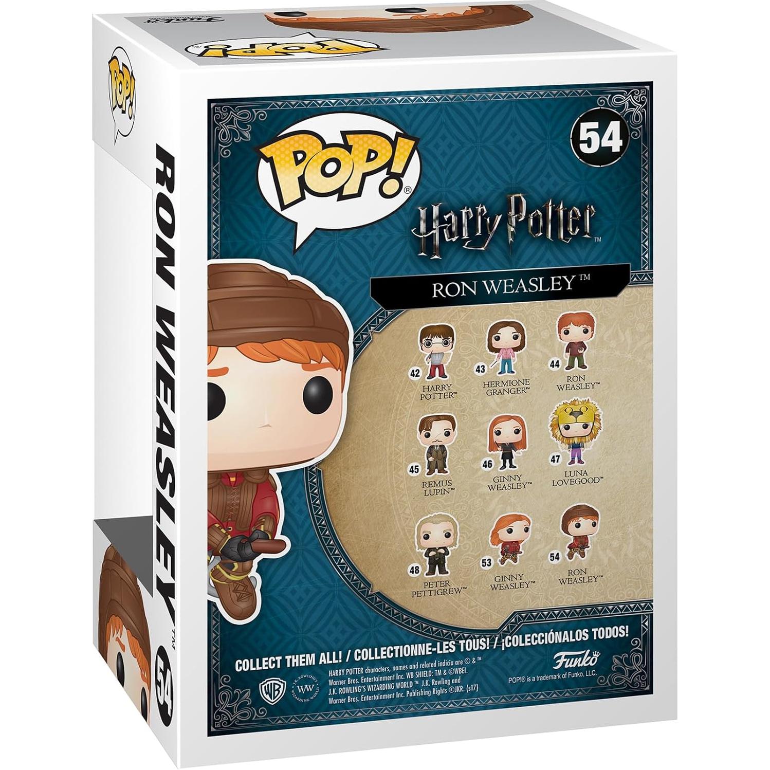 Funko Pop! Harry Potter - Ron en Escoba Figura Coleccionable