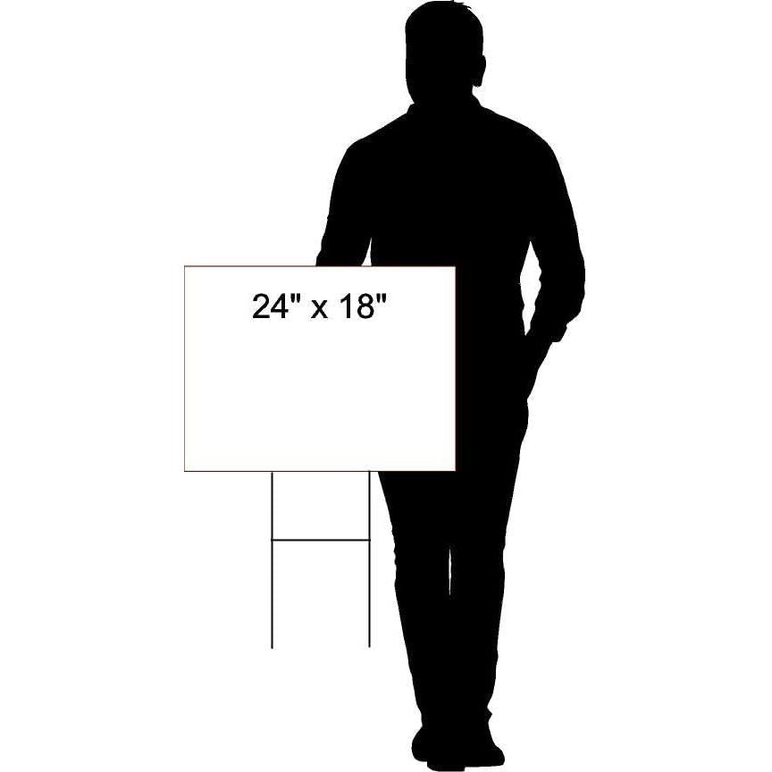 Cartel de Jardín Doble Cara Work House Signs 45.7x61 cm