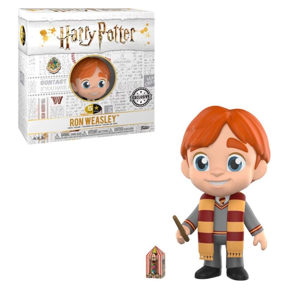 Figura Funko Harry Potter Ron Weasley 8 cm con accesorios