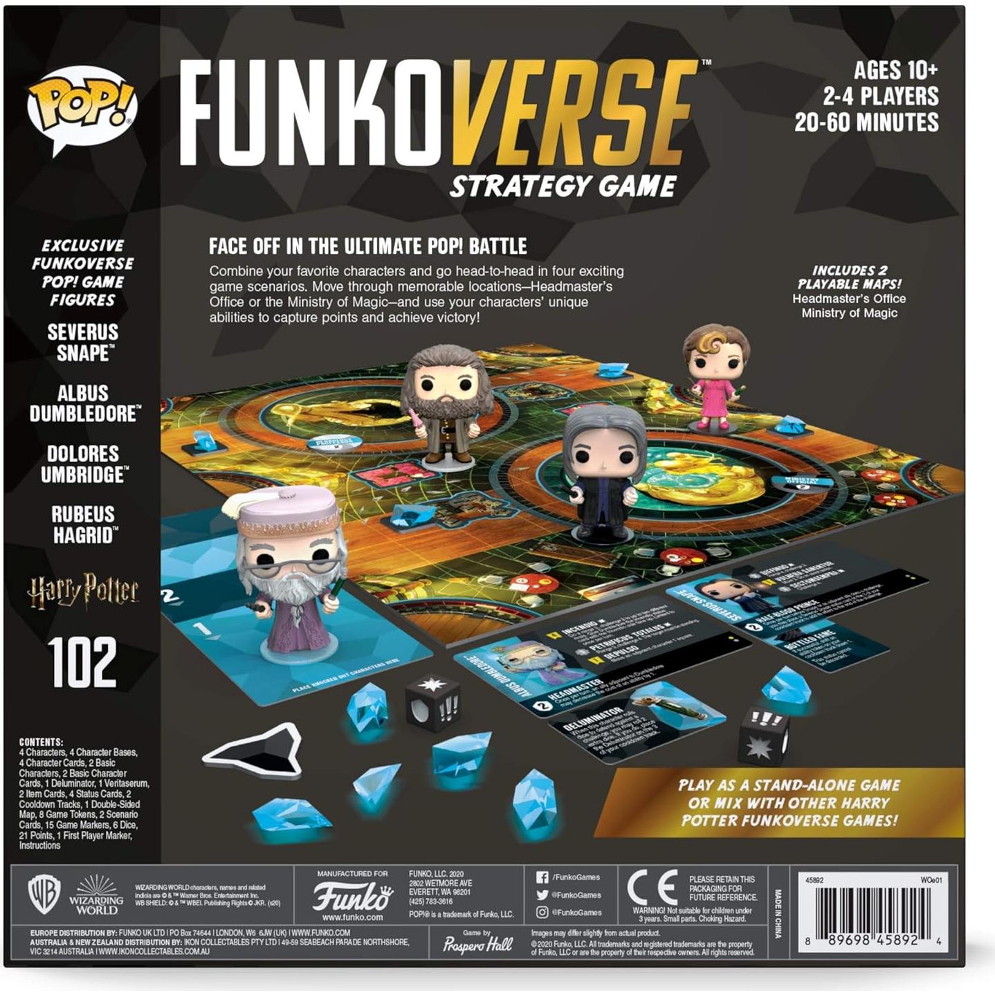 Juego de Mesa Funkoverse Harry Potter 102 - 2-4 Jugadores