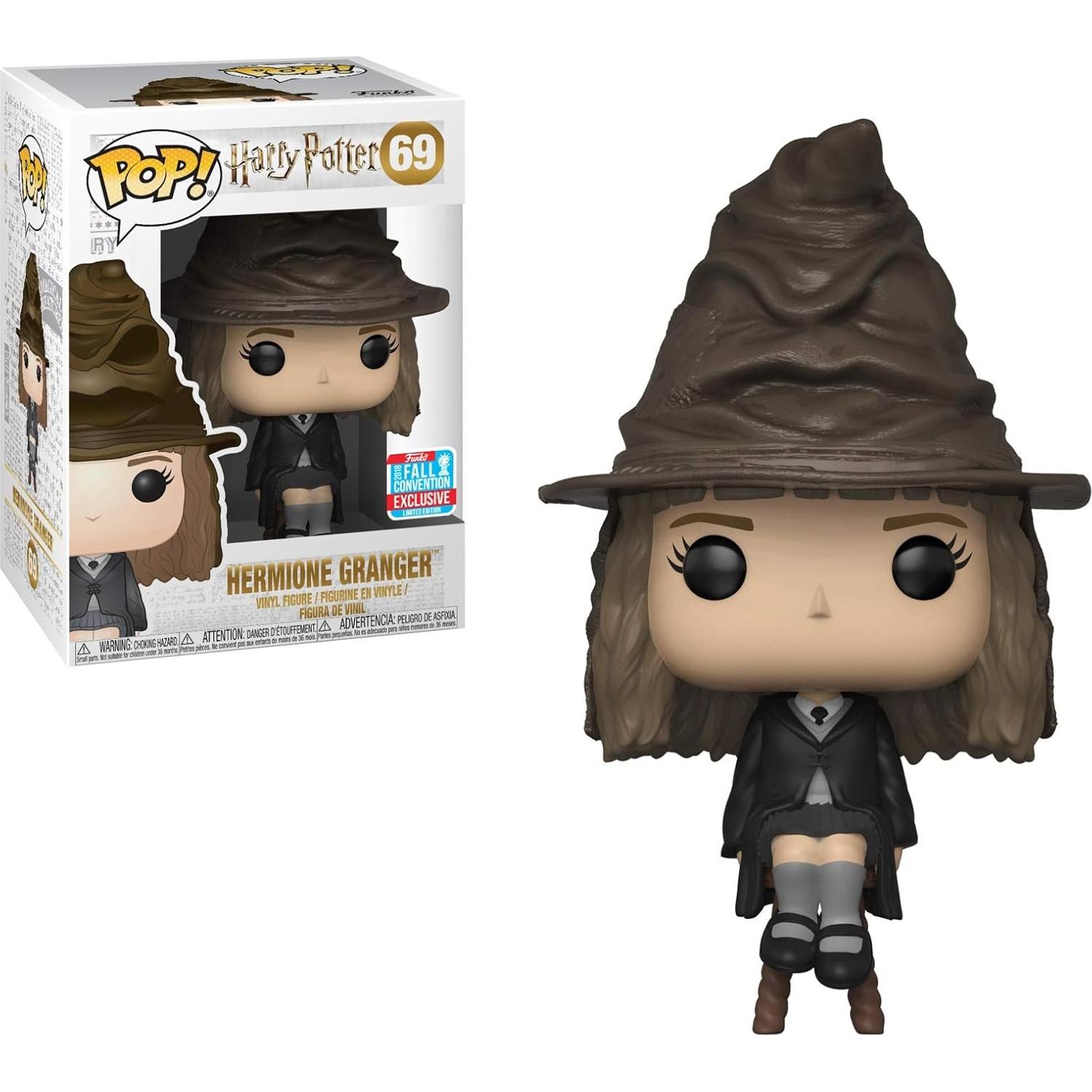 Funko Pop! Hermione Granger con Sombrero Seleccionador 10 cm