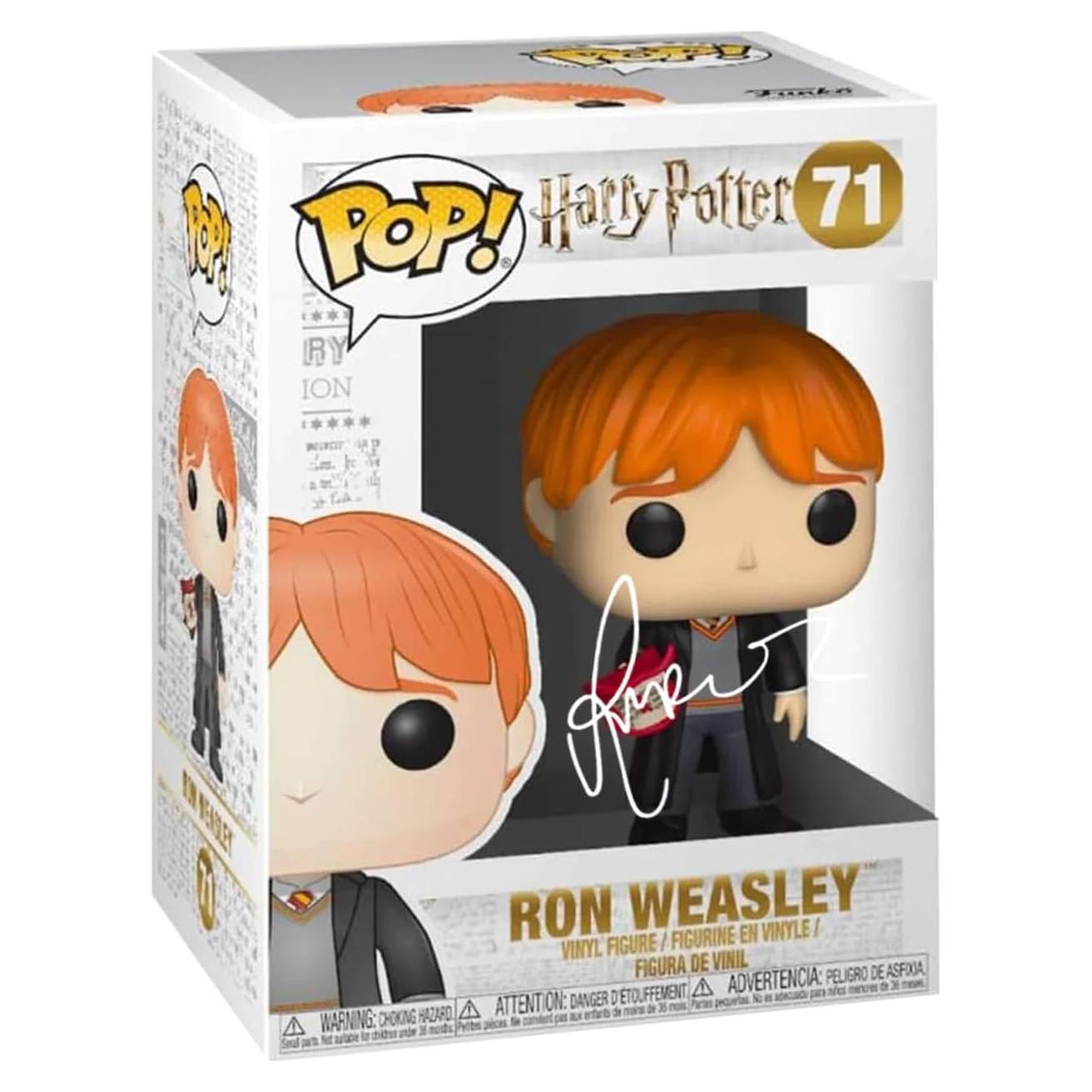 Funko Pop Ron Weasley #71 Harry Potter Autógrafo Facsímil
