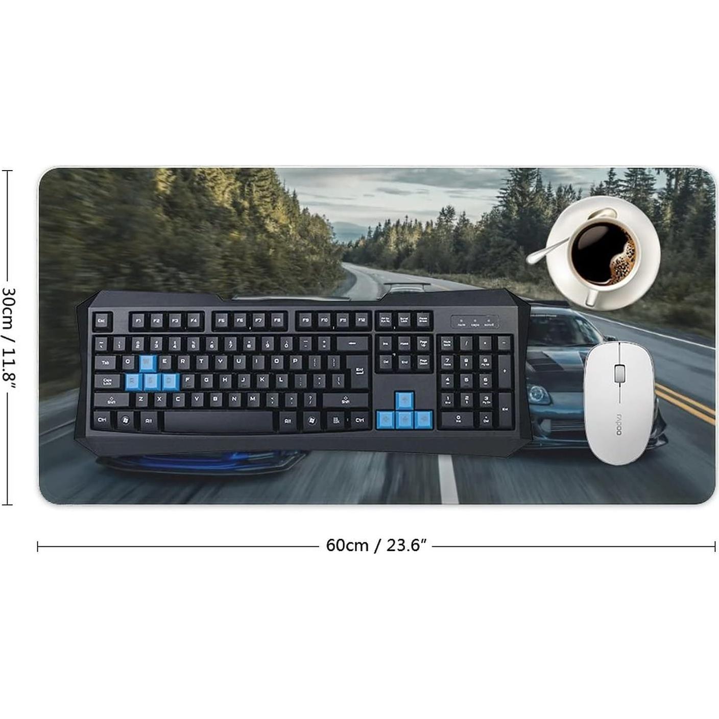 Alfombrilla de Ratón Grande JDM Josnmre 30x60cm Antideslizante