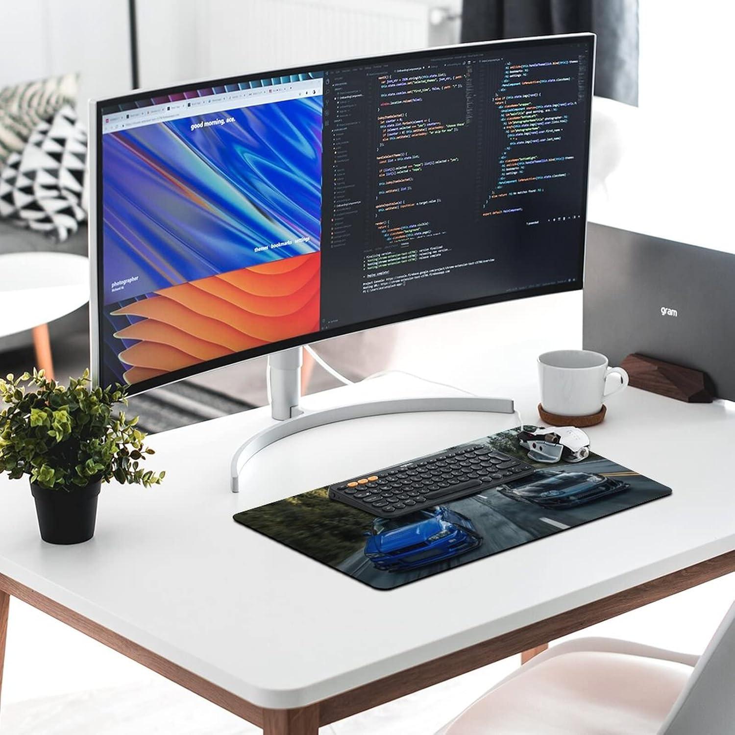 Alfombrilla de Ratón Grande JDM Josnmre 30x60cm Antideslizante