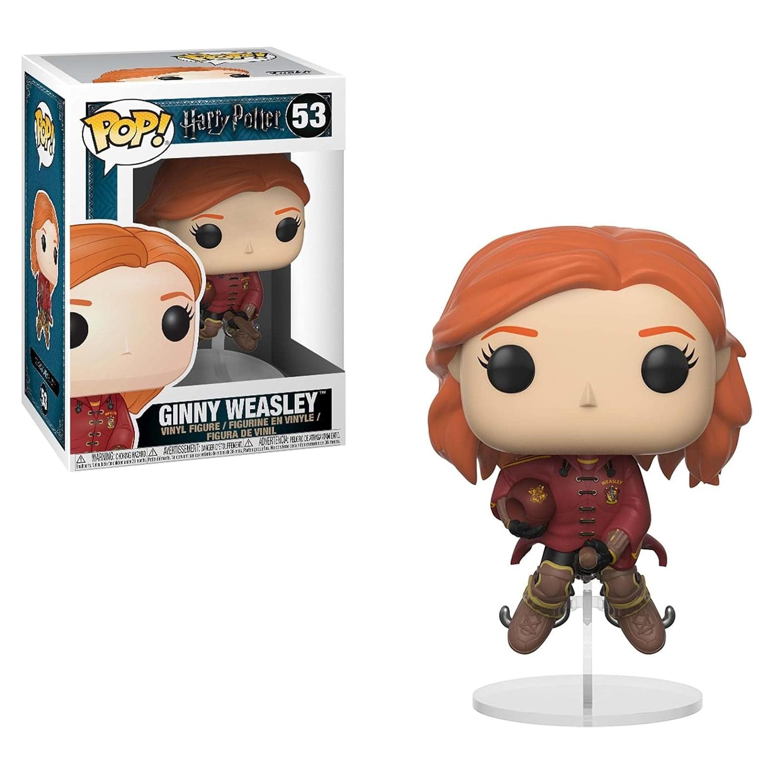 Figura coleccionable Funko Pop! Harry Potter Ginny en escoba 9.5 cm