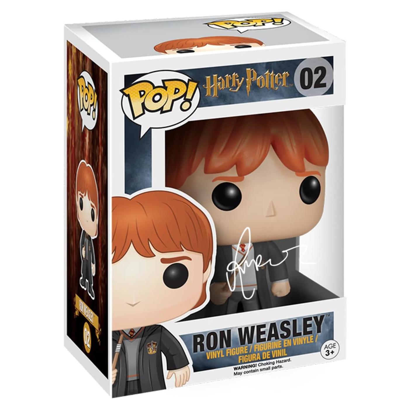 Funko Pop Ron Weasley #02 Harry Potter con Firma Facsímil