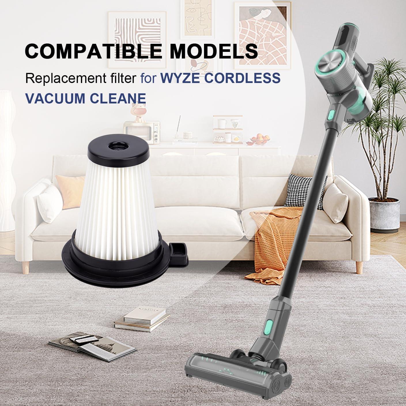 Filtros de Reemplazo Sgizoku para Aspiradora Inalámbrica Wyze - Paquete de 4