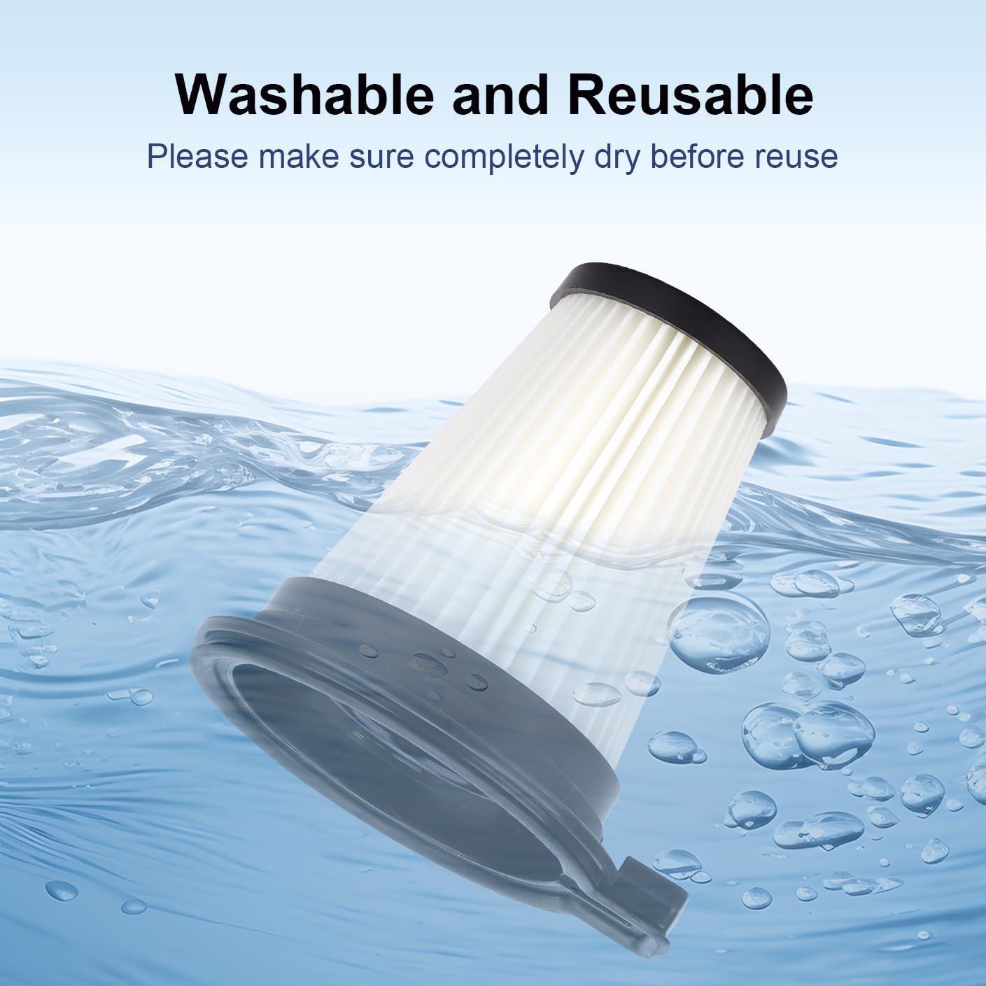 Filtros de Reemplazo Sgizoku para Aspiradora Inalámbrica Wyze - Paquete de 4