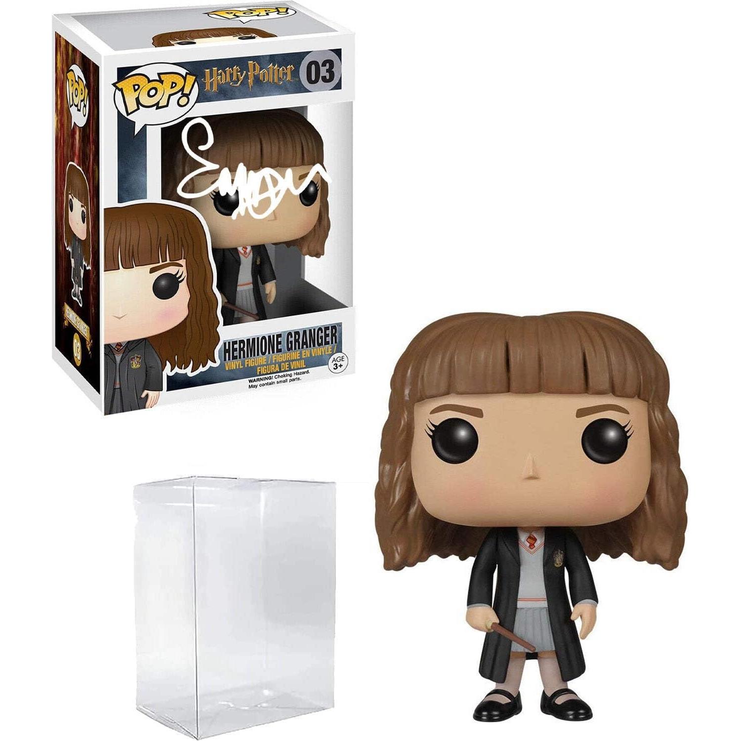 Funko Pop Hermione Granger #03 Emma Watson Autógrafo Facsímil
