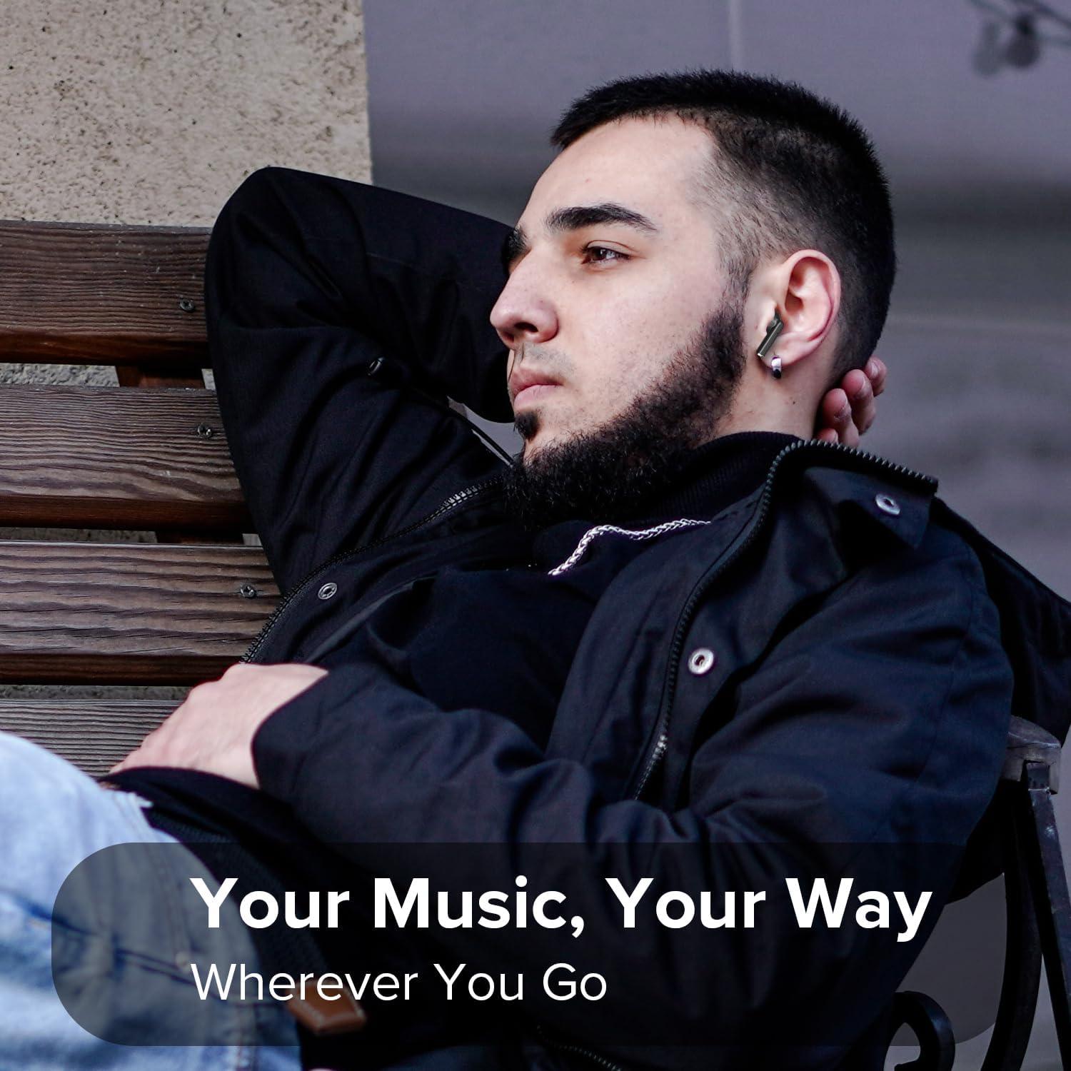 Auriculares Inalámbricos COBY Fidget Spinner Bluetooth 8H Negro