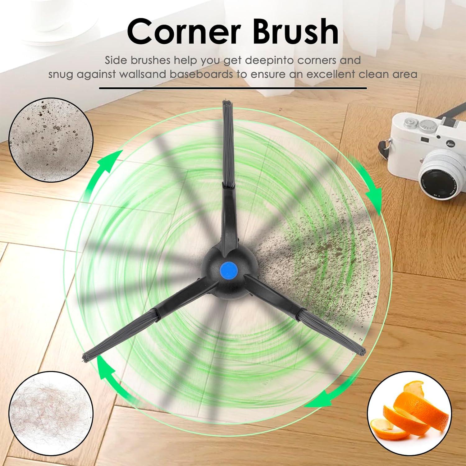 Kit de Accesorios BRUVISH 13 Piezas para ECOVACS DEEBOT X8 Pro Omni