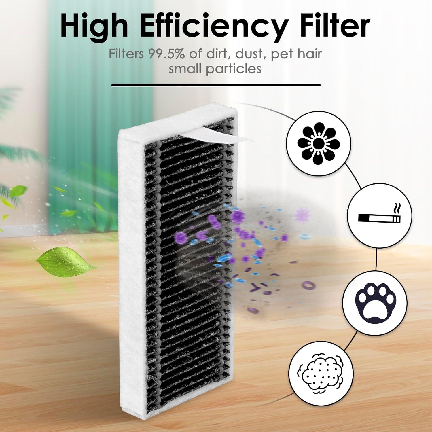 Kit de Accesorios BRUVISH 13 Piezas para ECOVACS DEEBOT X8 Pro Omni