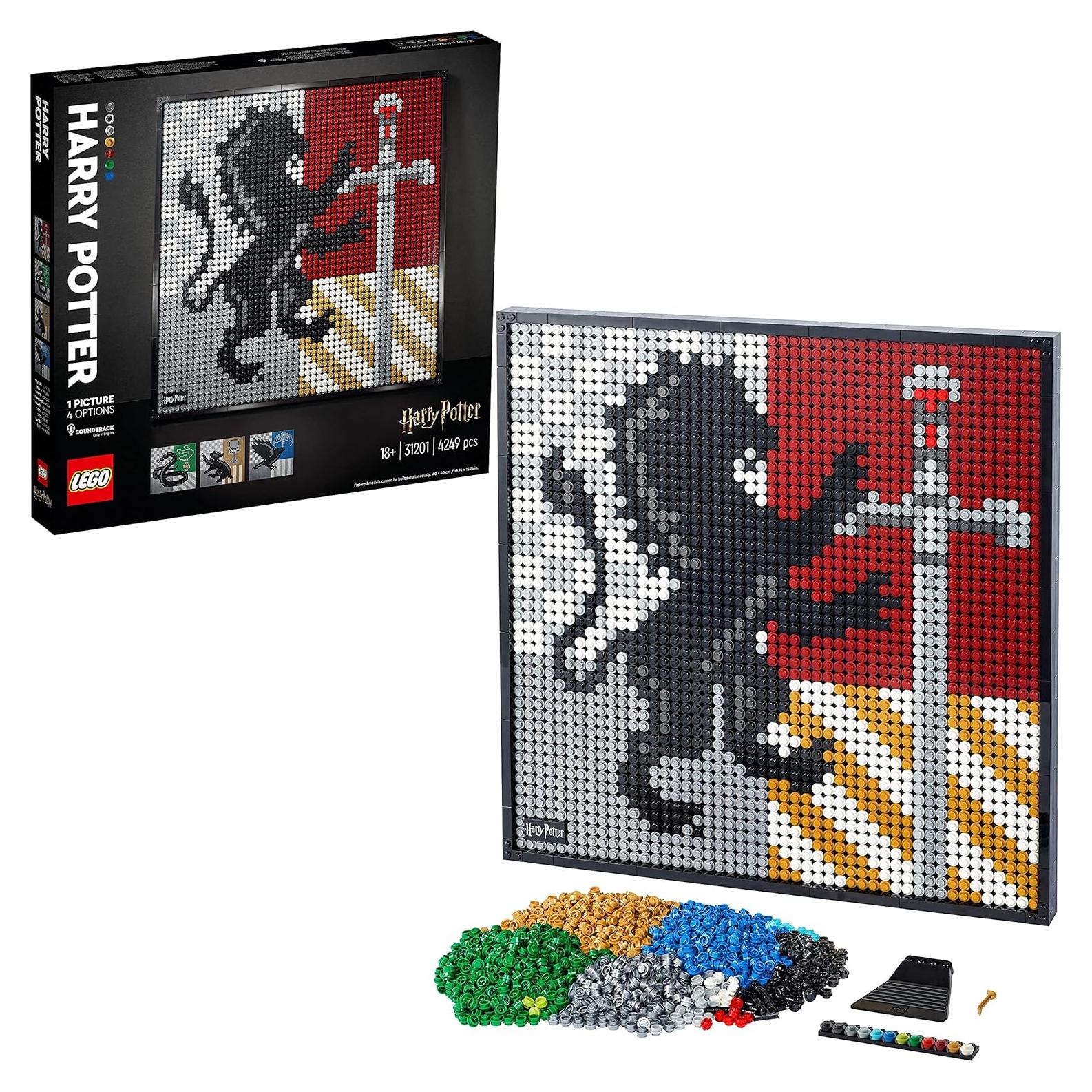 LEGO 31201 Arte Harry Potter Escudo de Hogwarts 4249 Piezas