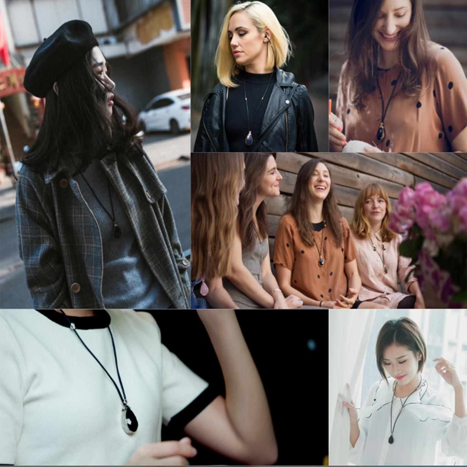 Auriculares Bluetooth Inalámbricos ZXQ i5, Collar Ajustable, 8h Batería