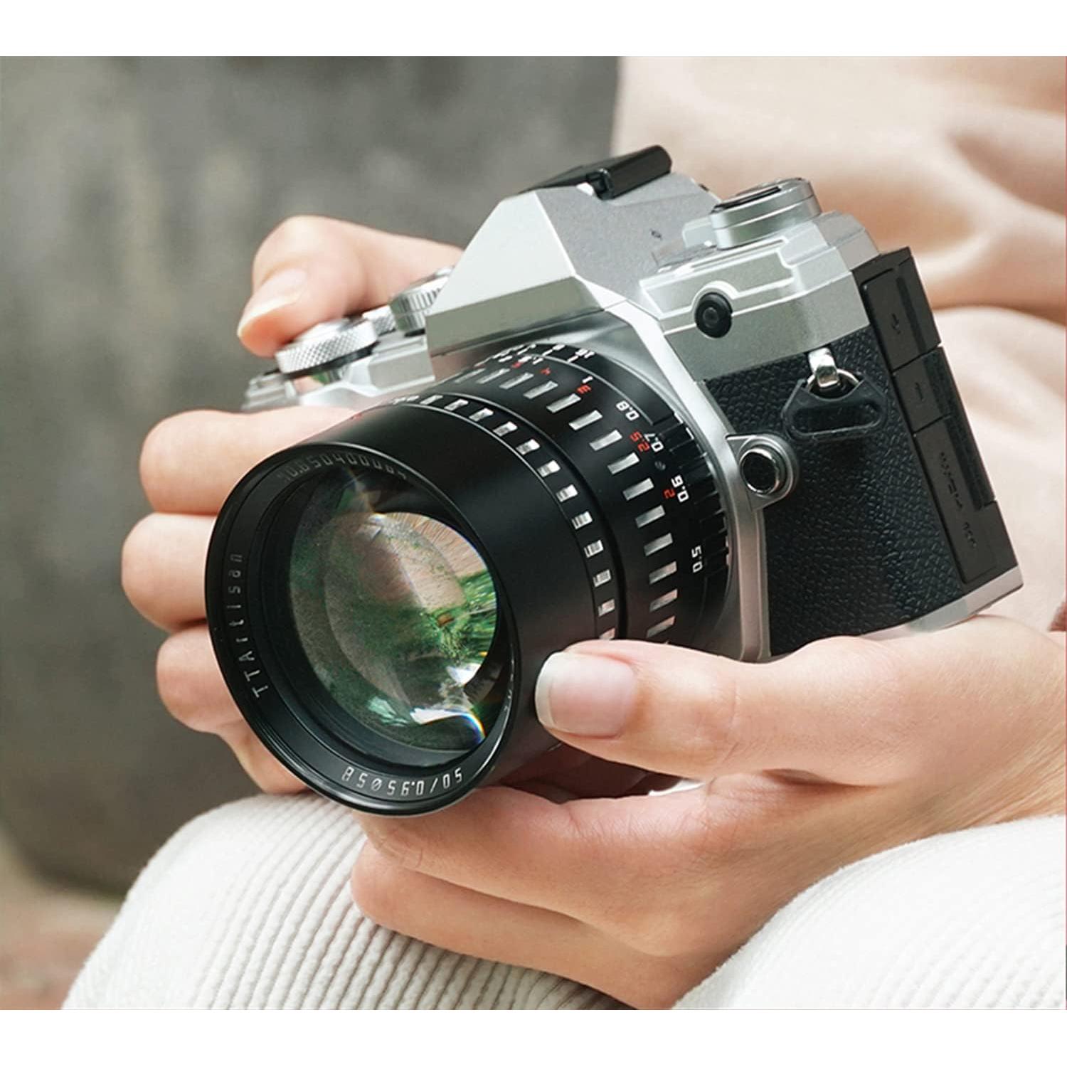 Lente TTArtisan 50mm F0.95 APS-C Enfoque Manual M4/3