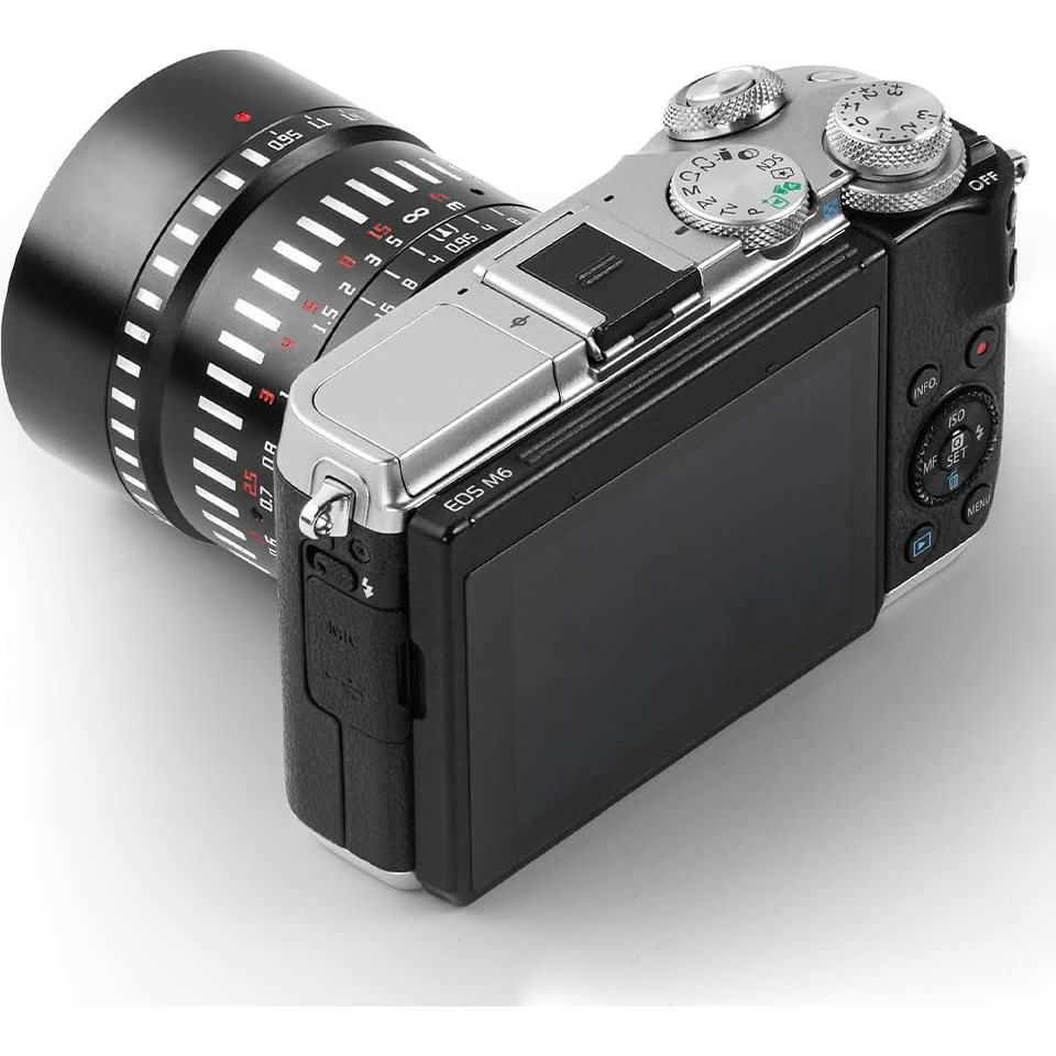 Lente TTArtisan 50mm F0.95 APS-C Enfoque Manual M4/3