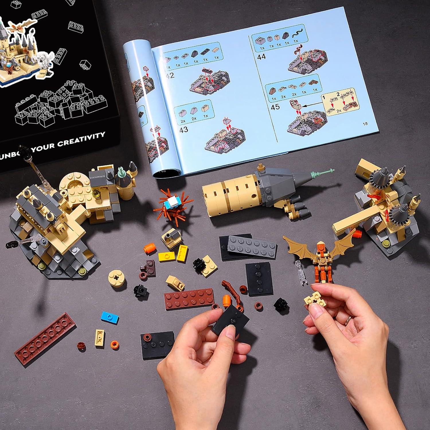 Conjunto de Construcción Castillo Mágico Vziimo 727 Piezas