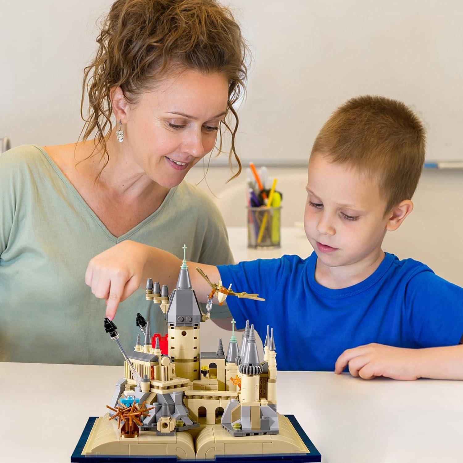 Conjunto de Construcción Castillo Mágico Vziimo 727 Piezas