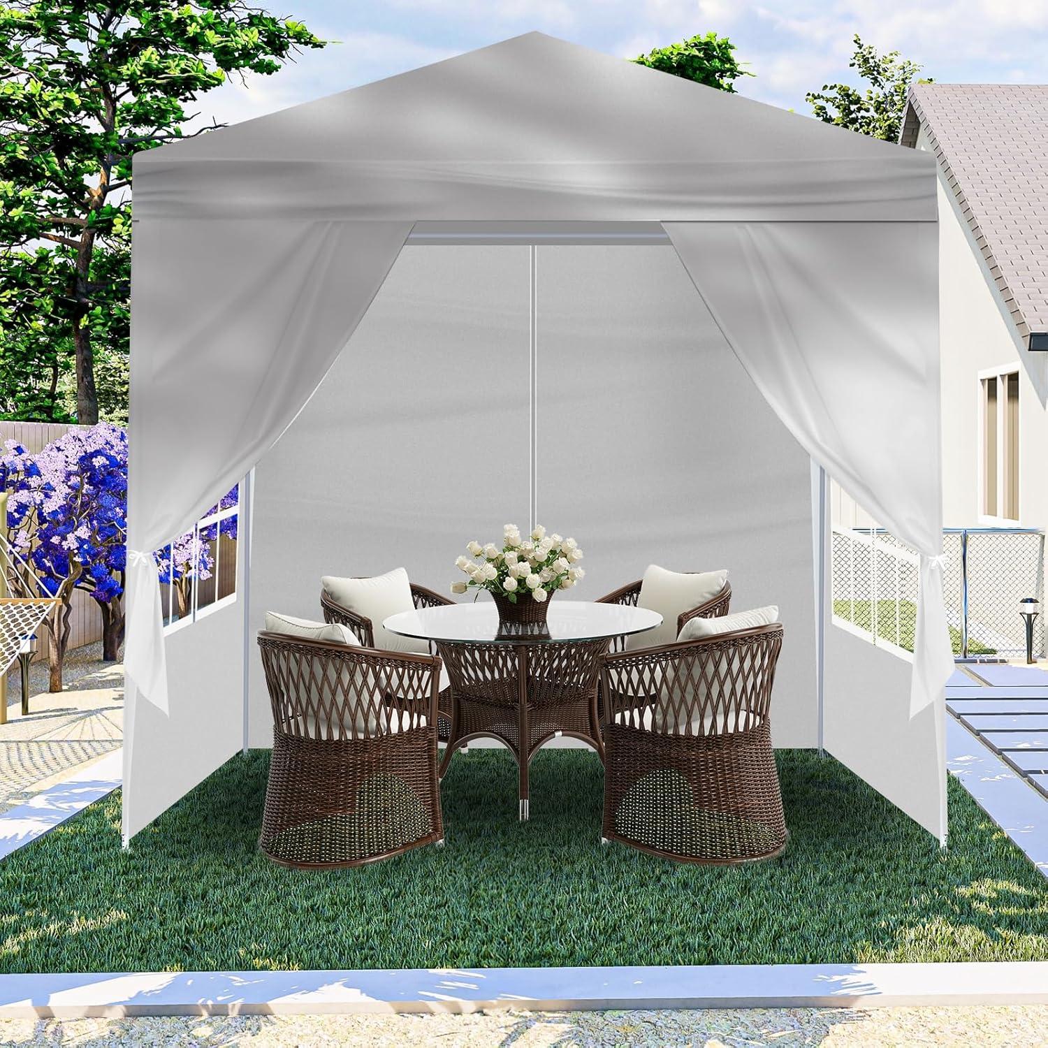 Carpa portátil WEI WEI GLOBAL 3x3m impermeable blanca