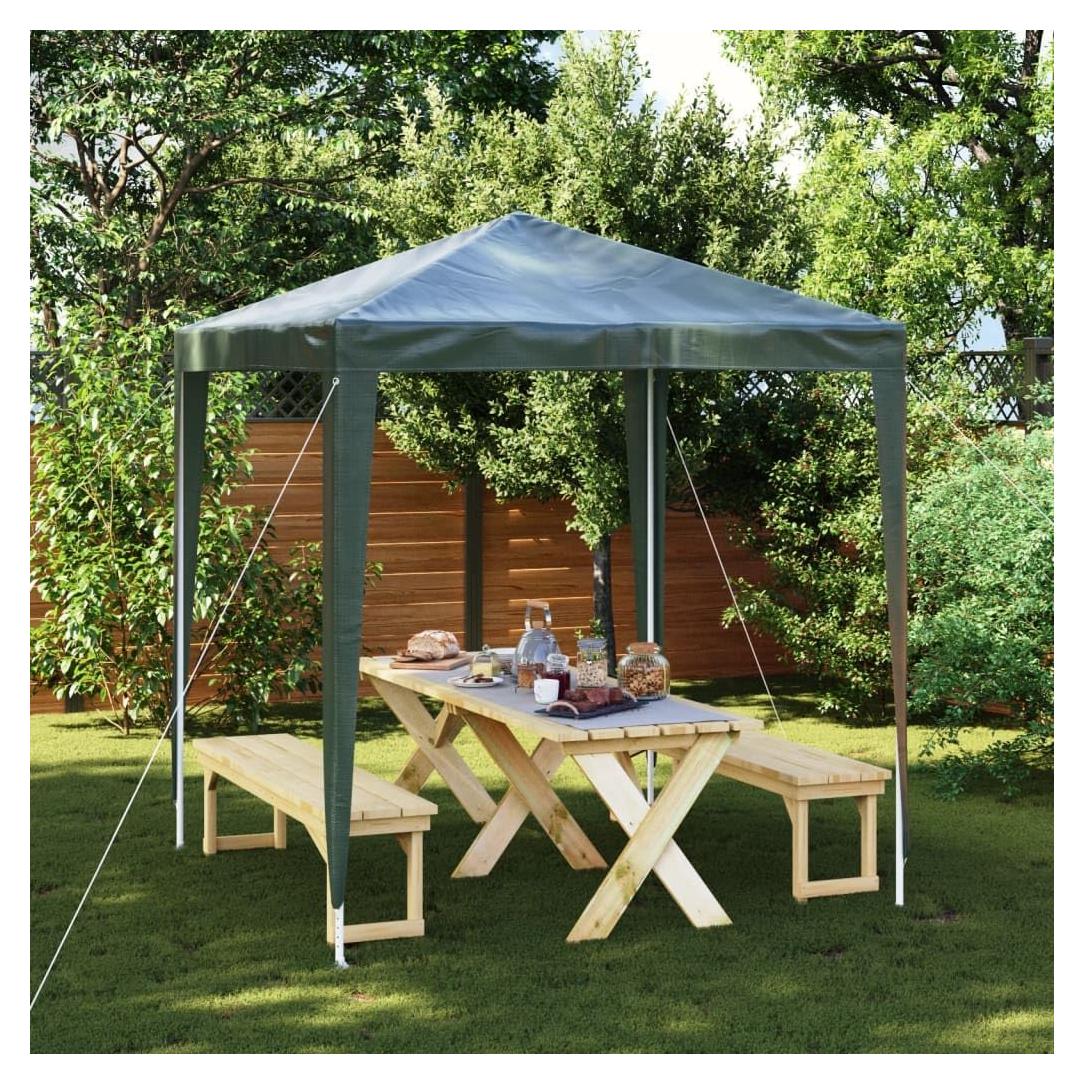 Carpa Pabellón Jardín MOBCANT 2.01m Verde Impermeable