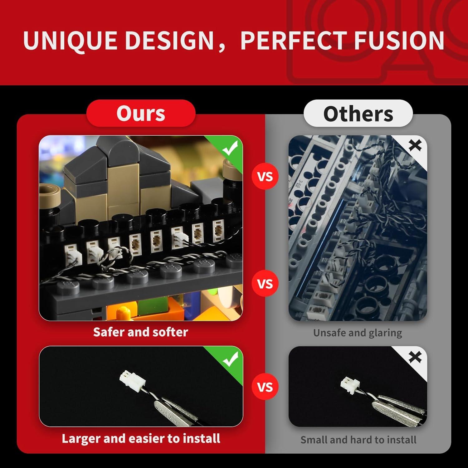 Kit de Luz LED BRIKSMAX 76444 para Lego Diagon Alley