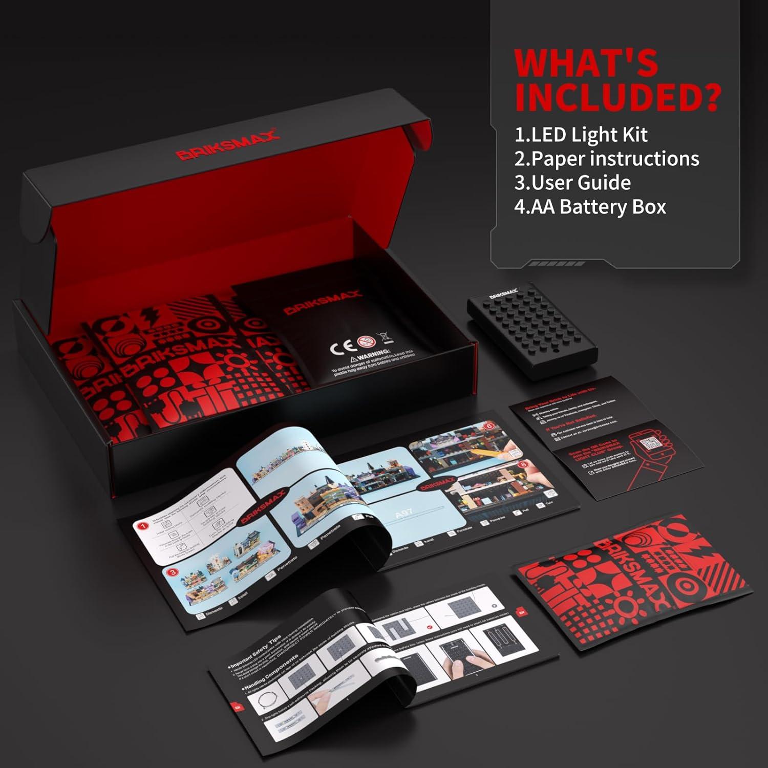 Kit de Luz LED BRIKSMAX 76444 para Lego Diagon Alley