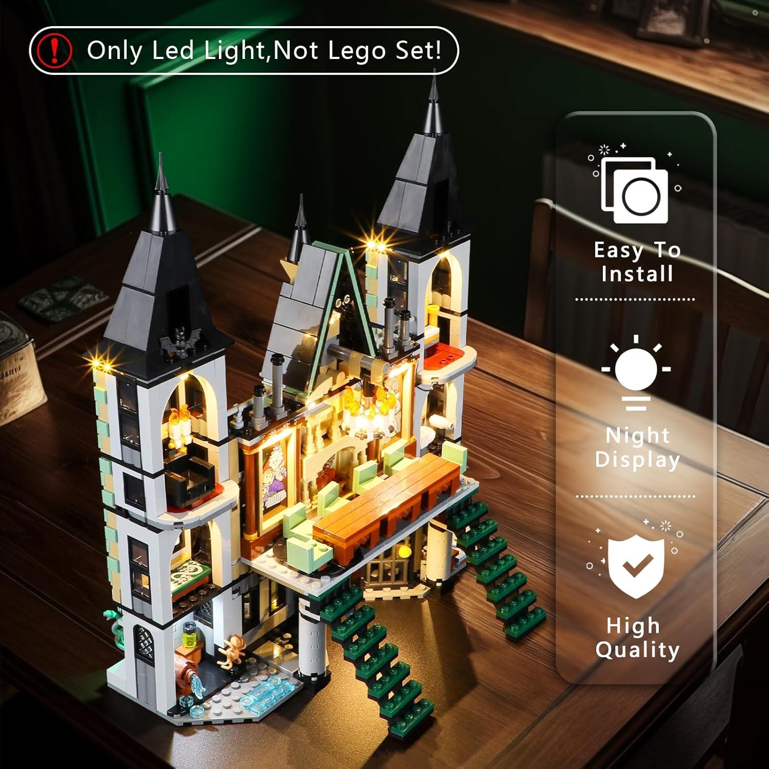 Kit de Luz BOOZUU para Lego 76453 Mansión Malfoy LED