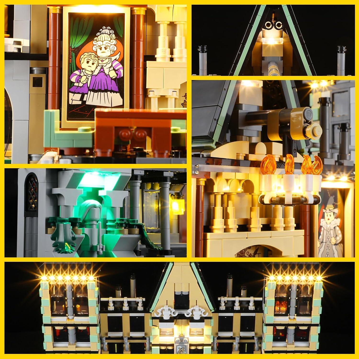 Kit de Luz BOOZUU para Lego 76453 Mansión Malfoy LED