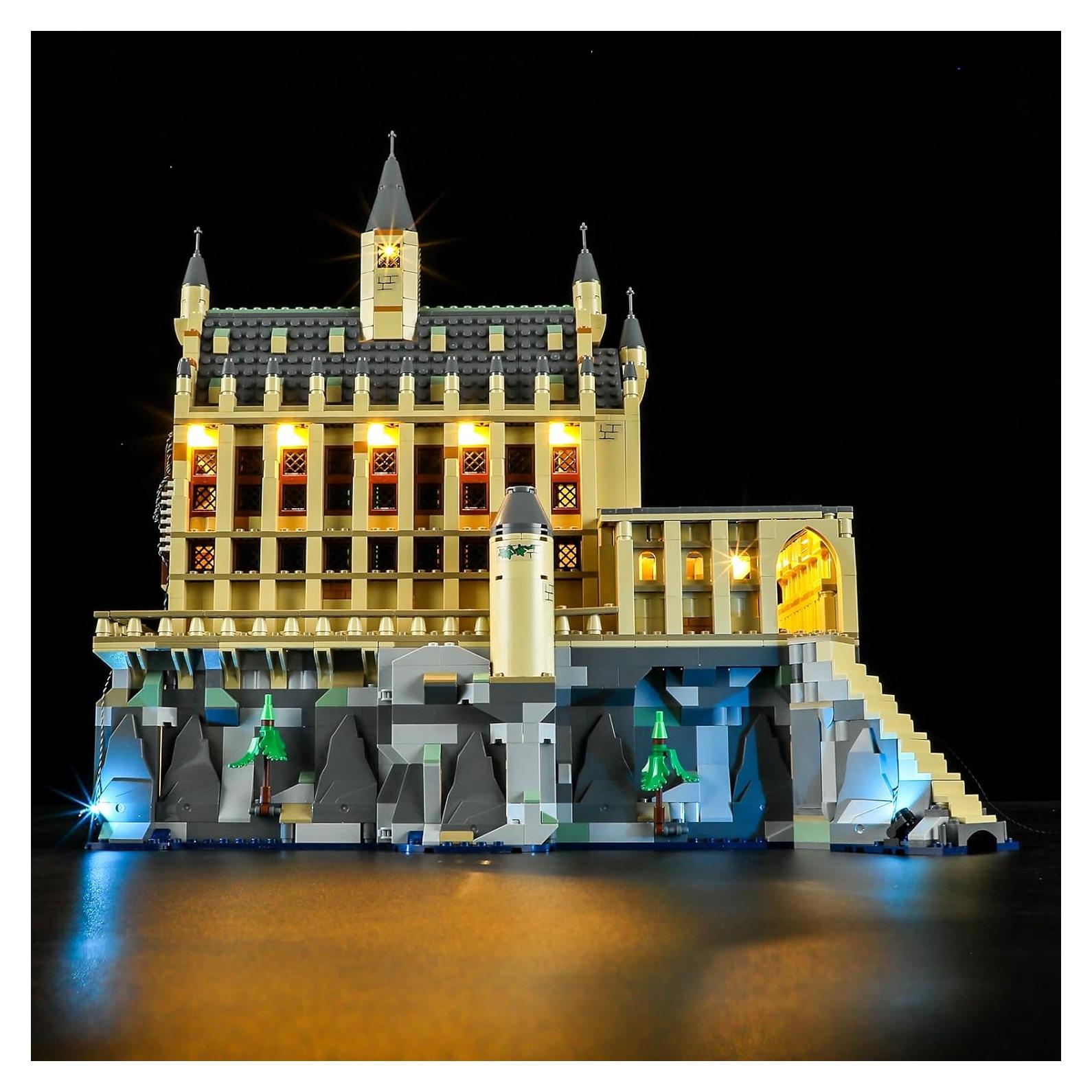 Kit de Luz LED BRIKSMAX para Lego 76435 Castillo Hogwarts