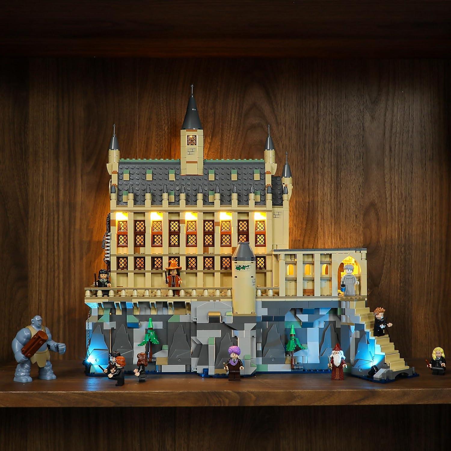 Kit de Luz LED BRIKSMAX para Lego 76435 Castillo Hogwarts