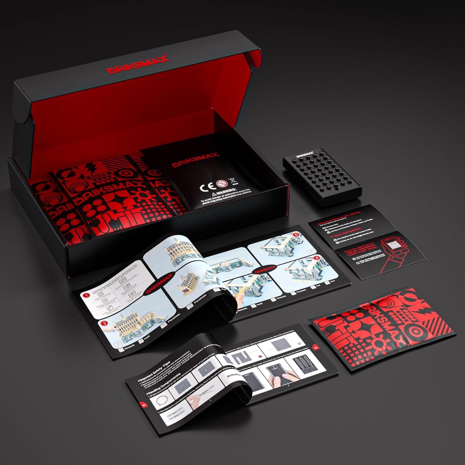 Kit de Luz LED BRIKSMAX para Lego 76435 Castillo Hogwarts