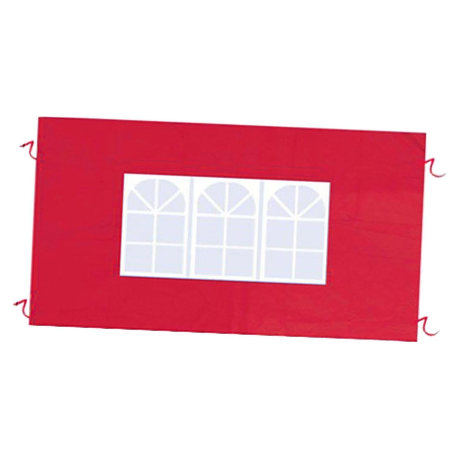 Pared Lateral de Carpa Baoblaze 300x200 cm Impermeable Rojo