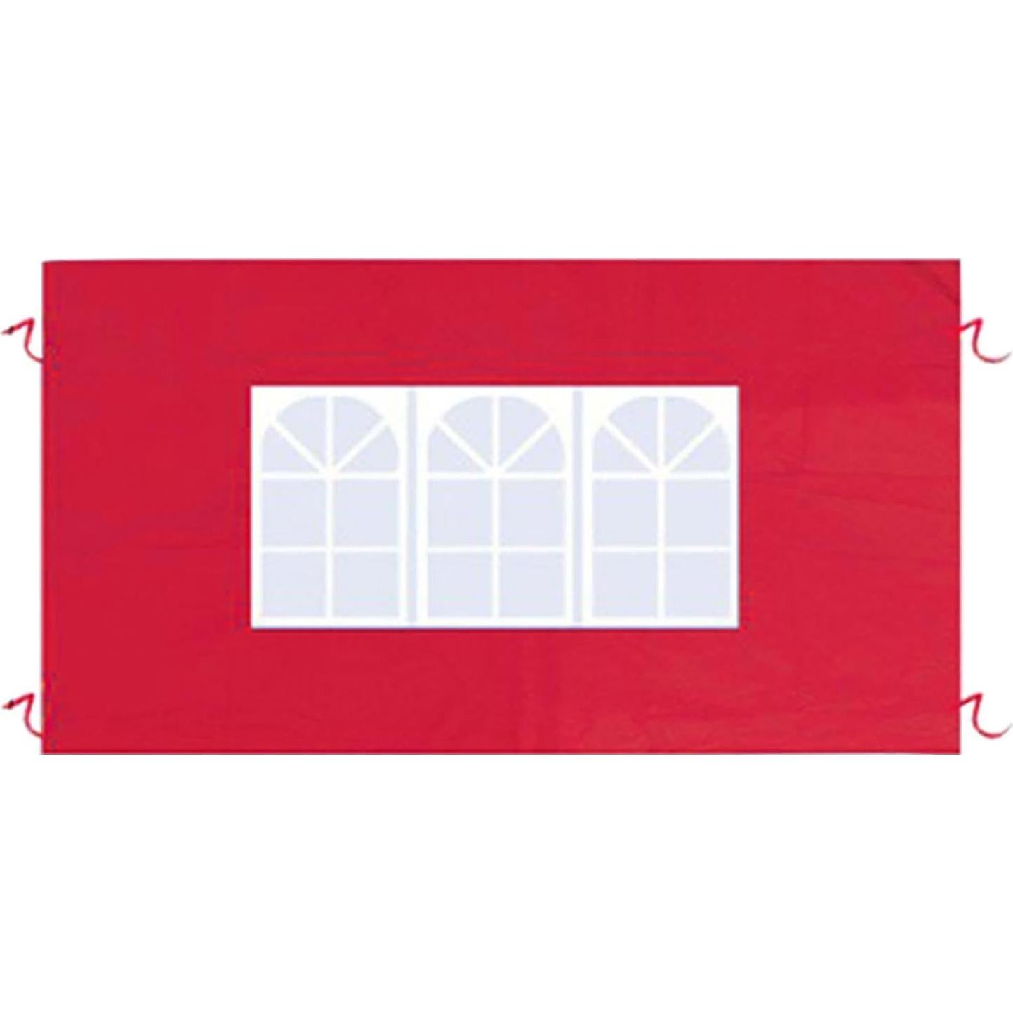 Pared Lateral de Carpa Baoblaze 300x200 cm Impermeable Rojo
