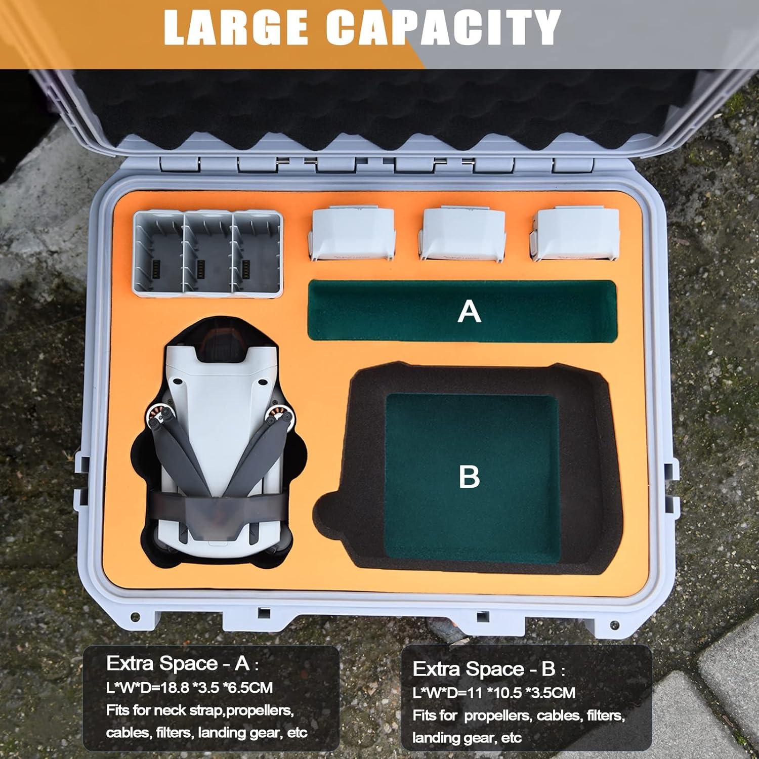 Funda Dura Impermeable para DJI Mini 4 Pro y Mini 3 - Keketoha