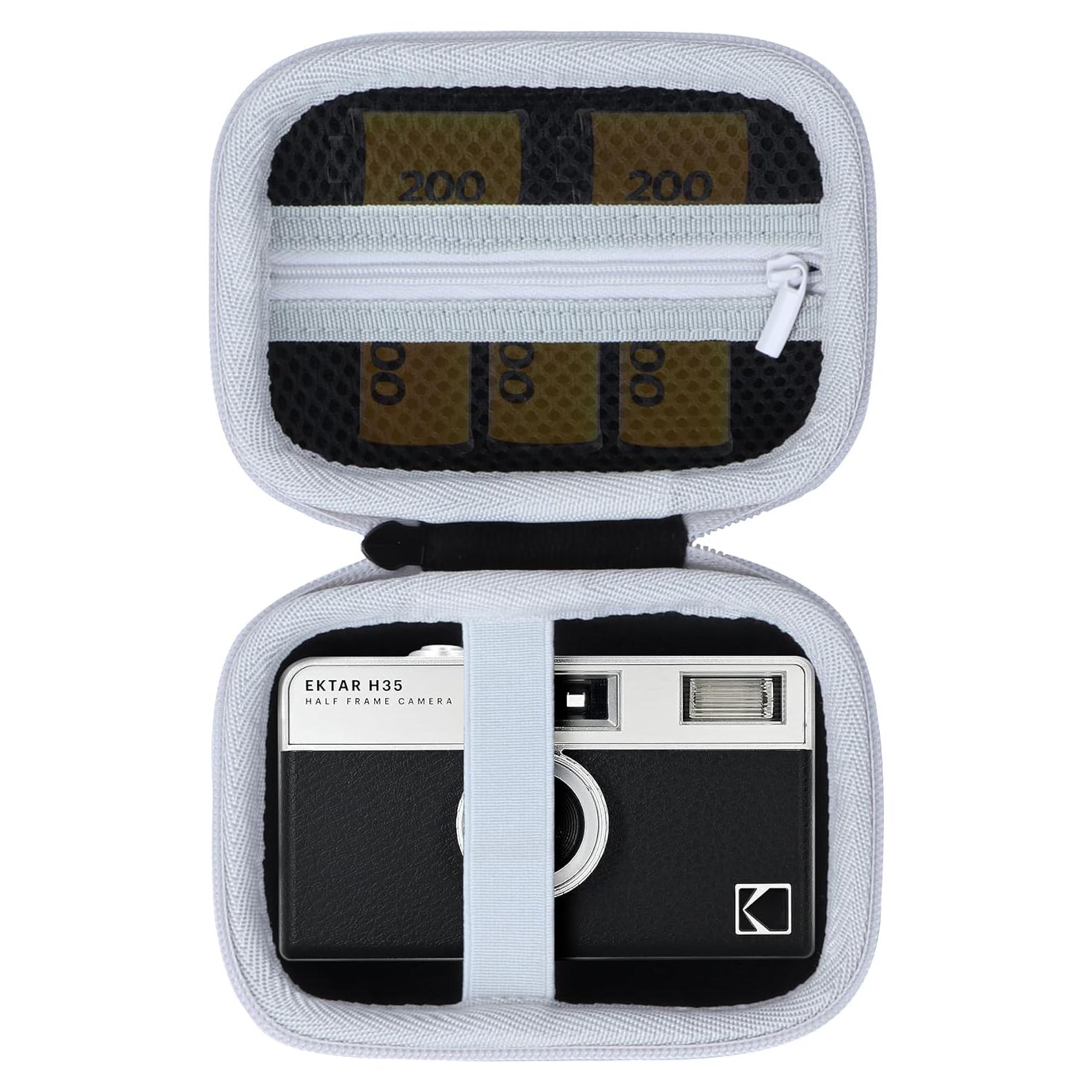 Funda de Almacenamiento Lebakort para KODAK EKTAR H35 Negra y Blanca