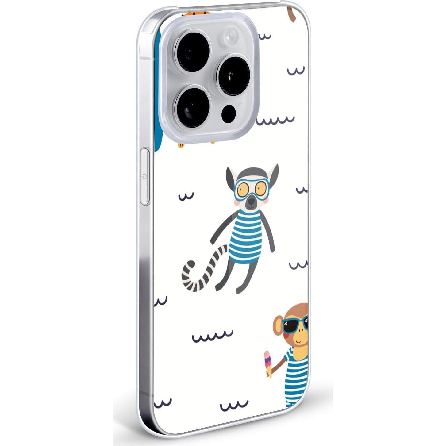 Funda Dura Animales de Playa Haroulita para iPhone 13 Mini