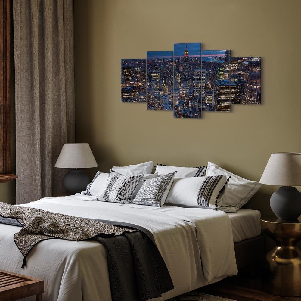 Lienzo Acústico artgeist Nueva York 100x50 cm - 5 Piezas