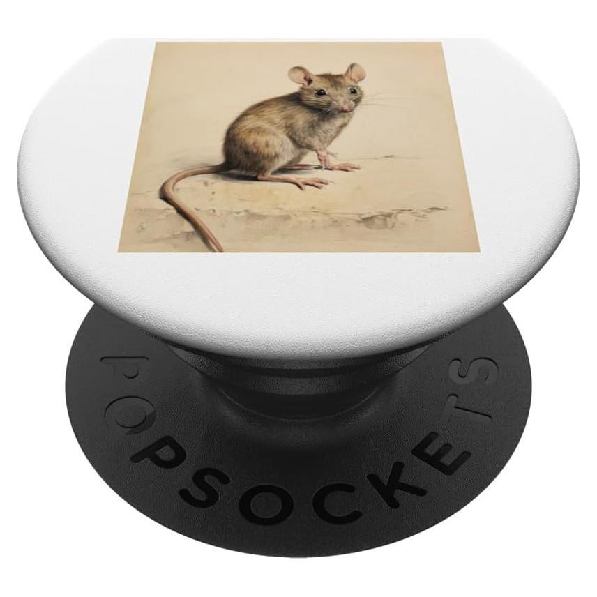 PopSockets Adhesive PopGrip Retro Vintage Negro 13.6g