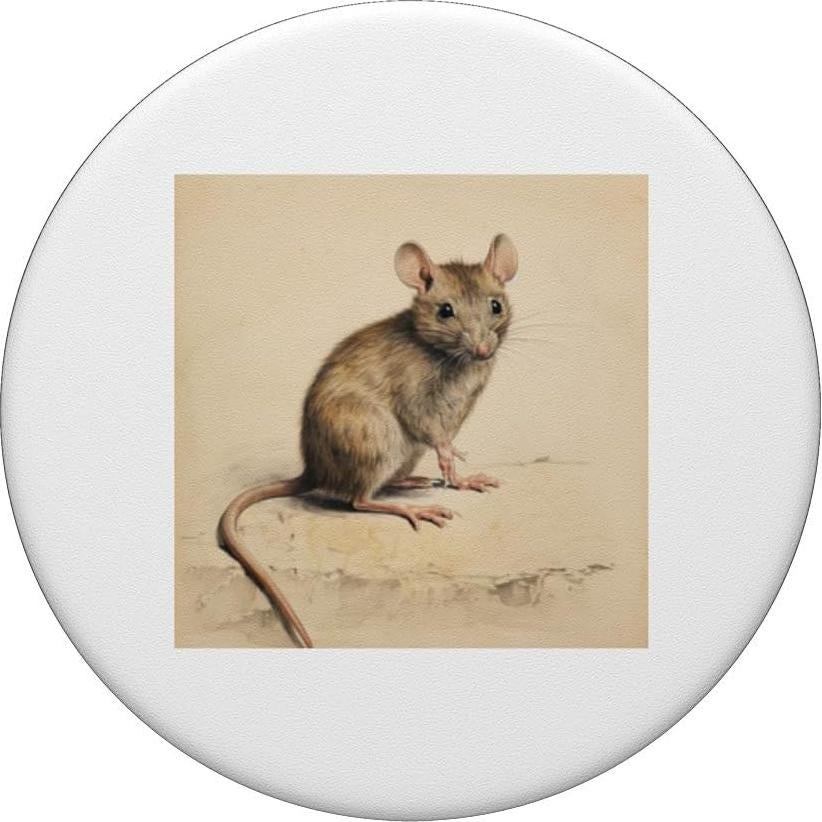 PopSockets Adhesive PopGrip Retro Vintage Negro 13.6g