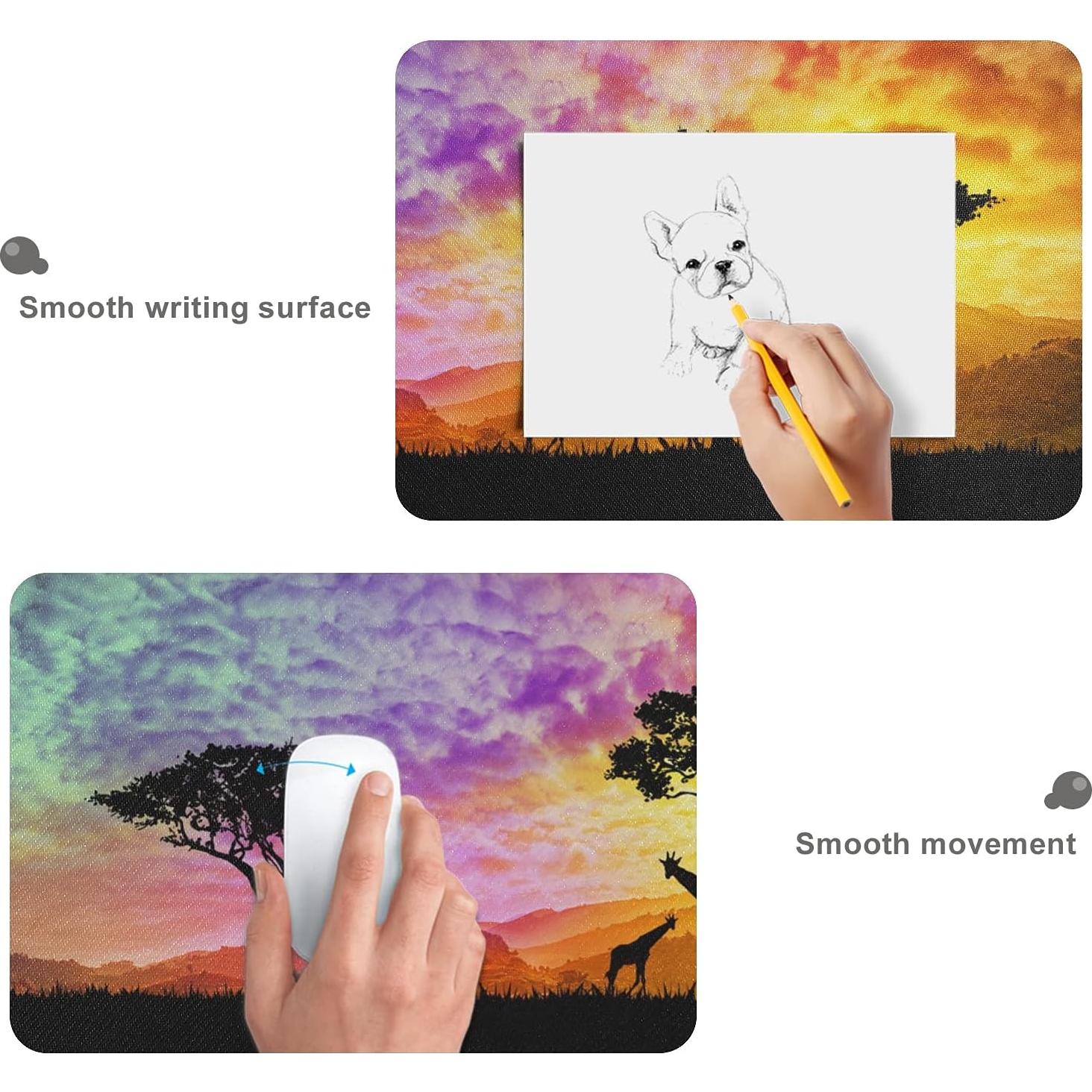 Alfombrilla de Ratón Grande xigua África Safari 80x30cm Antideslizante