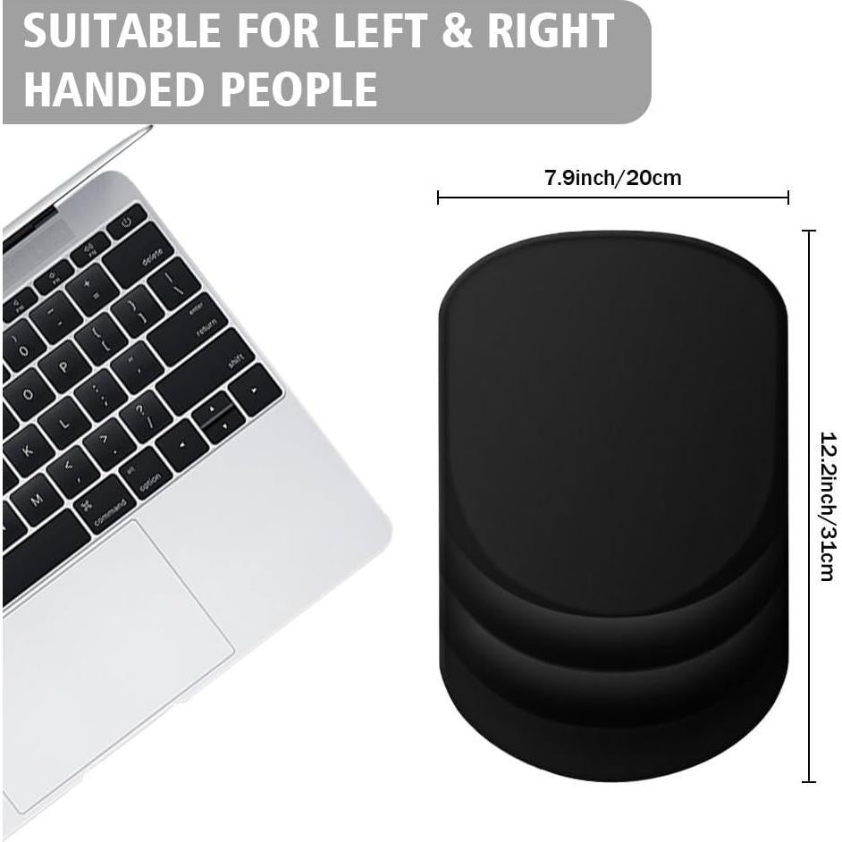 Alfombrilla de Ratón Ergonómica Heakdom con Soporte para Muñeca