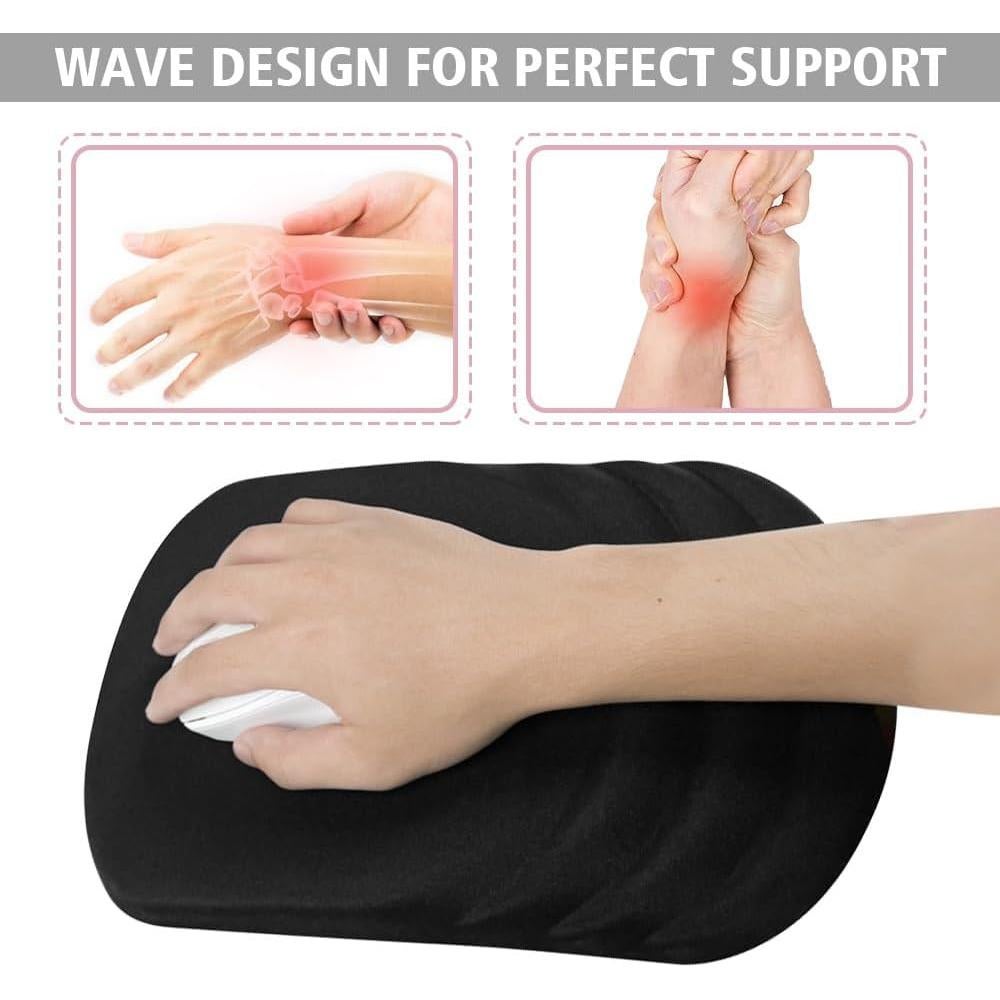 Alfombrilla de Ratón Ergonómica Heakdom con Soporte para Muñeca